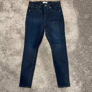 LOFT High Waist Skinny Jeans